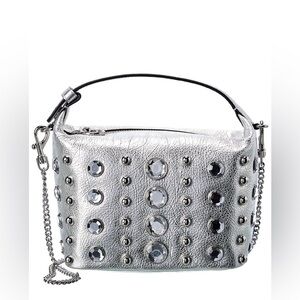 Rebecca Minkoff NWT Leather Stone Studded Shoulder Bag